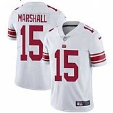 Nike New York Giants #15 Brandon Marshall White NFL Vapor Untouchable Limited Jersey,baseball caps,new era cap wholesale,wholesale hats
